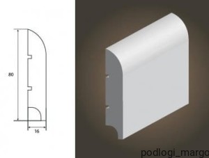 Listwa przypodłogowa Lagrus Classic R20