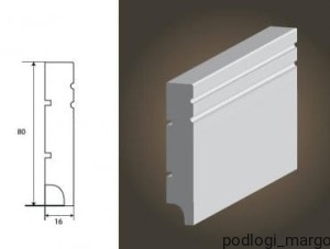 Listwa przypodłogowa Wilgocioodporna Lagrus Nova R1