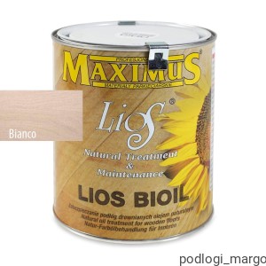 Olej Maximus Lios BiOil Bianco 1l  - kolor biały 