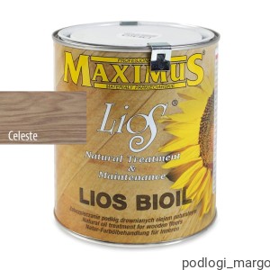 Olej Maximus Lios BiOil Celeste 1l - naturalny kolor drewna 