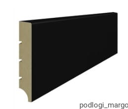 Listwa przypodłogowa Czarna Lagrus Plus Standard 100 RAL 9005