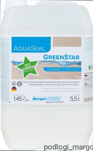 Lakier Berger-Seidle Aqua-Seal GreenStar 5,5l półmat