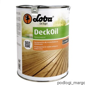 Loba Deckoil Bezbarwny 2,5L - Olej do tarasów drewnianych