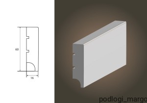 Listwa przypodłogowa Lagrus Basic R1