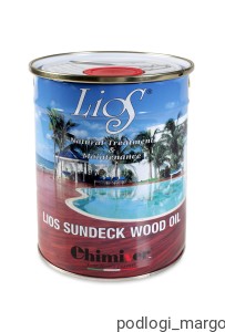 Olej tarasowy Maximus LIOS Sundeck Wood Oil Natural 5l