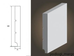 Listwa przypodłogowa Lagrus Plus Standard 150 Wilgocioodporna